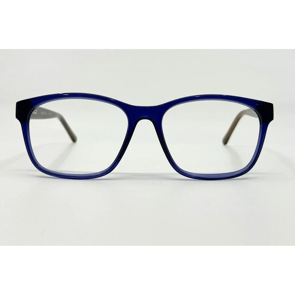 Natura Eyeglass Frames Womens Blue Wood Acetate NTO Ocean 106 55-17-140
